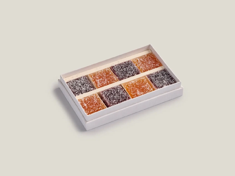 HỘP KẸO DẺO TRÁI CÂY 8 MIẾNG